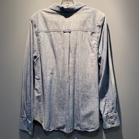 Denim long sleeve top - Picture 2 of 3